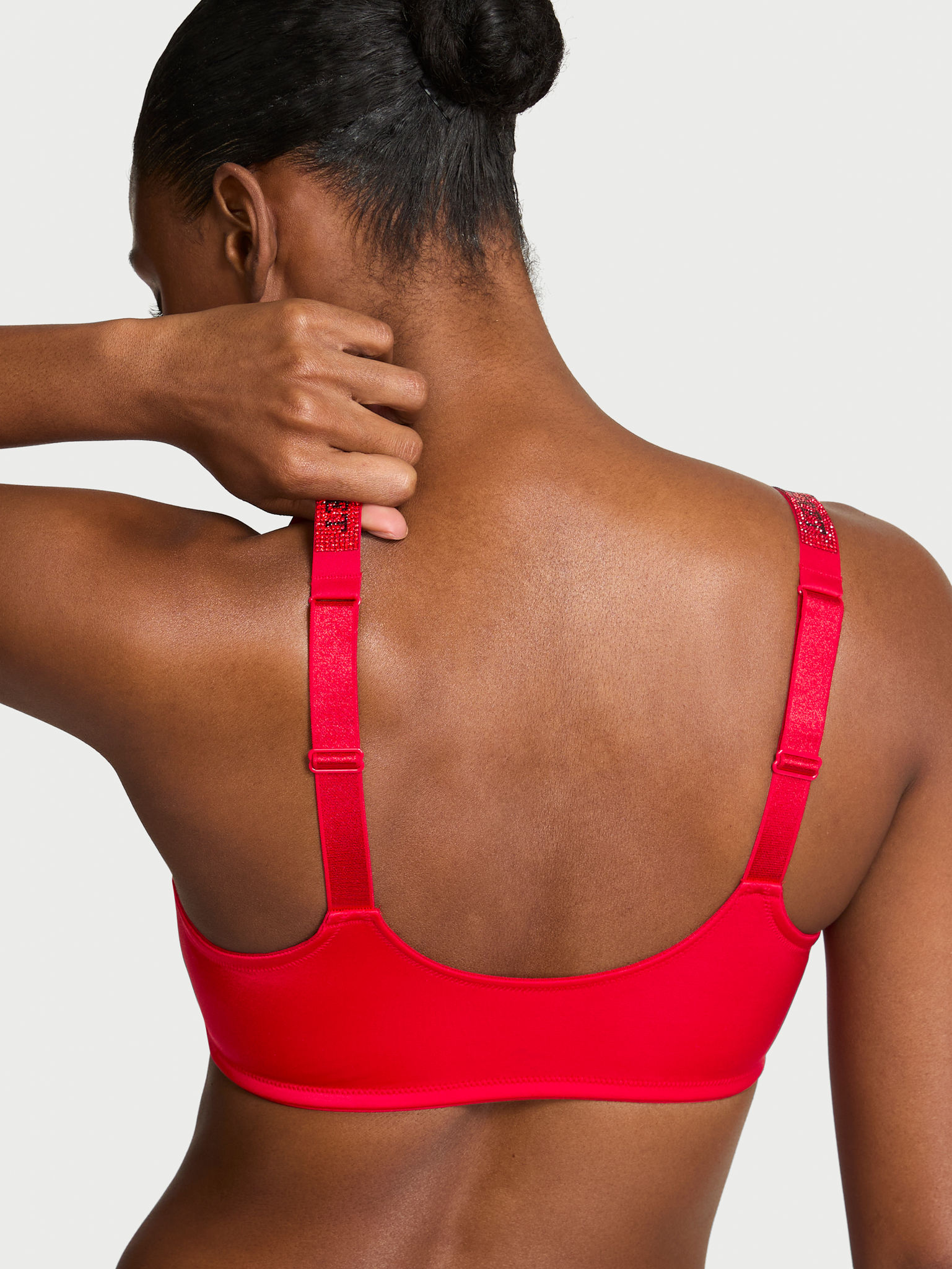 Shine Strap Scoop Bralette image number null