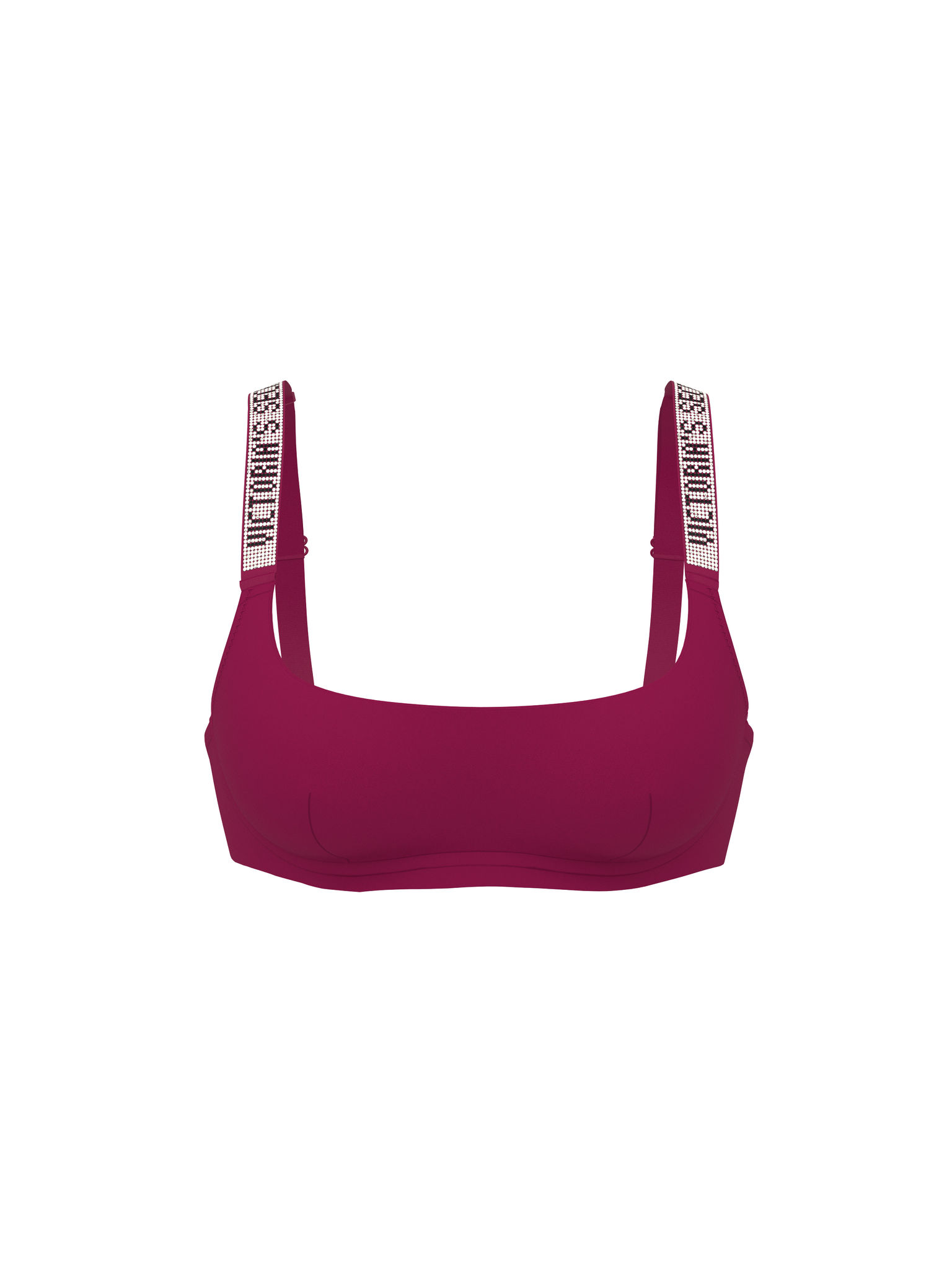Shine Strap Scoop Bralette image number null
