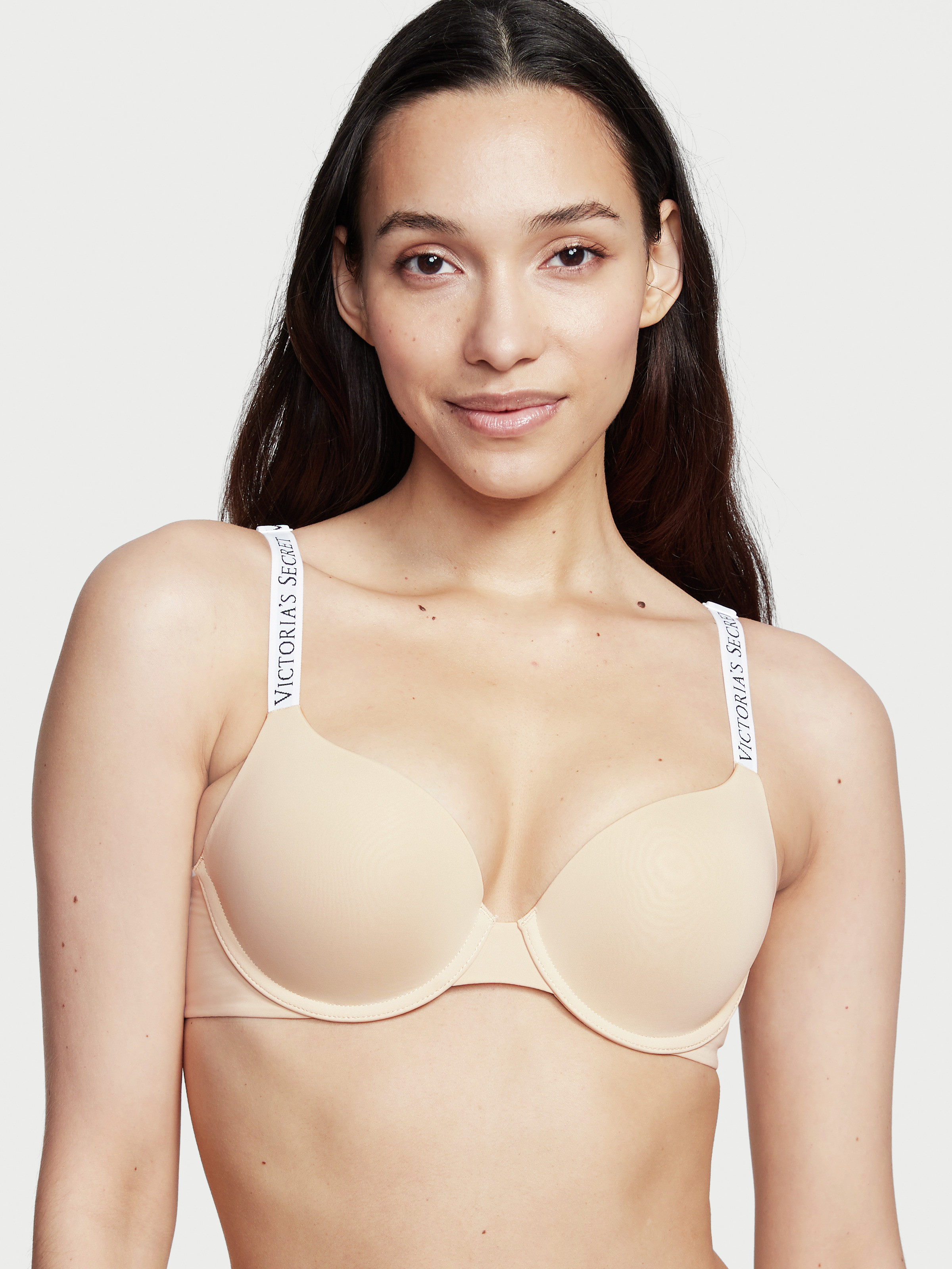 Victoria's Secret Sexy Tee Push-Up Bra - 38 DDD - Champagne