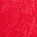 Lace Lightly Lined Classic Coverage Demi Bra, Bright Vermillion, swatch