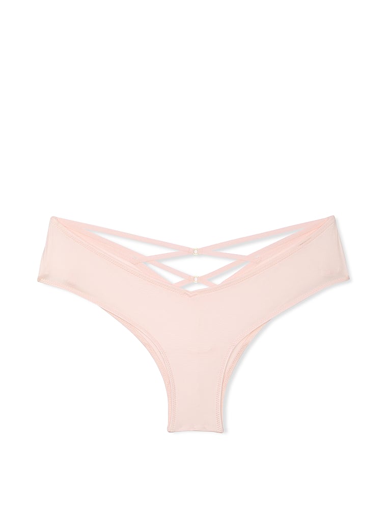 Strappy-Back High-Leg Cheeky Panty image number null