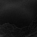 Shine Strap Thong Panty, Black, swatch