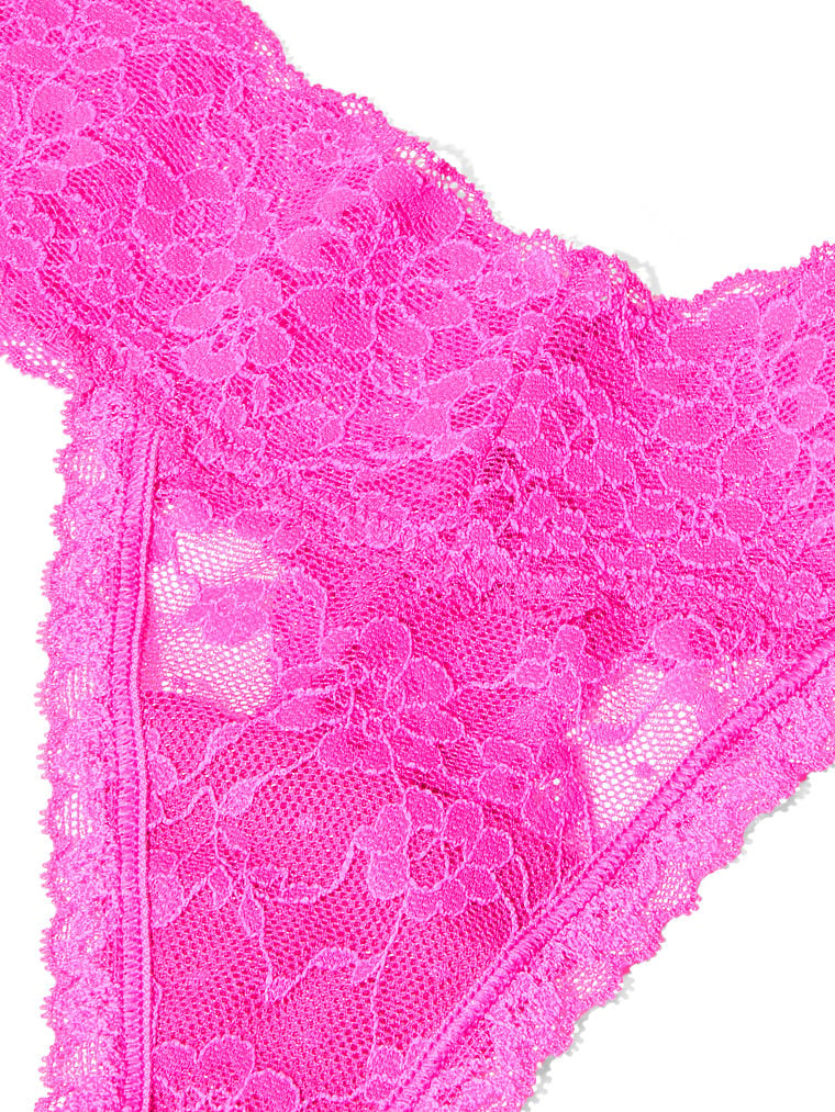 Lace Thong Panty image number null