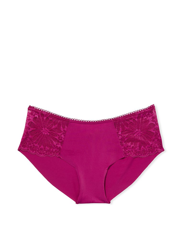 No-Show Floral Lace Hiphugger Panty image number null