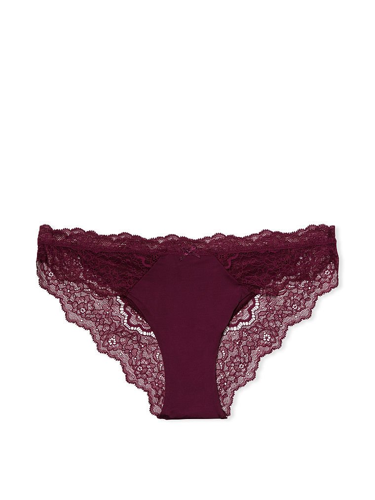 Floral Lace-Trim Cheekini Panty image number null