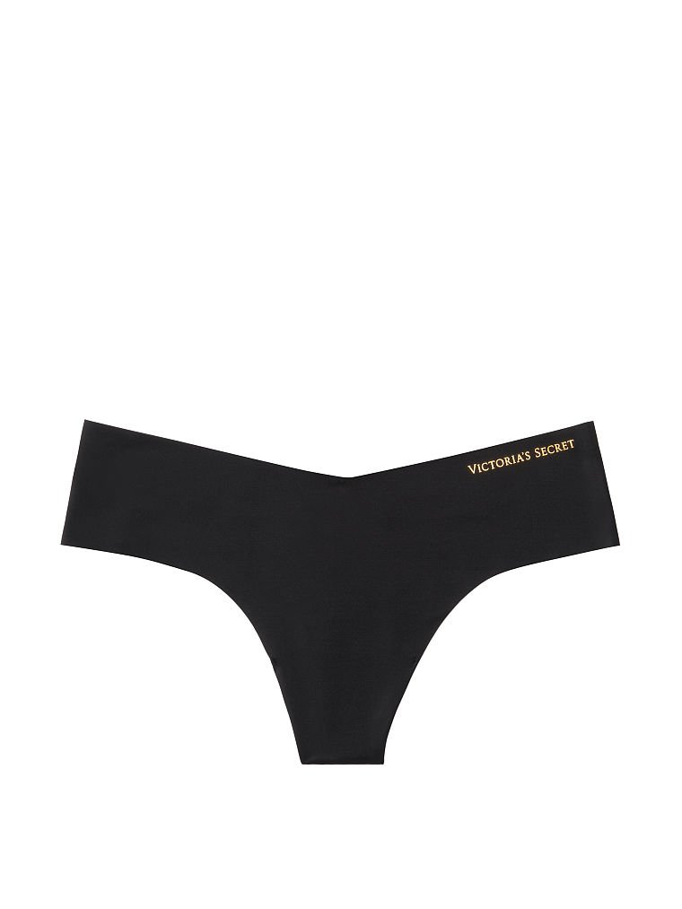No-Show Floral Lace Thong Panty image number null