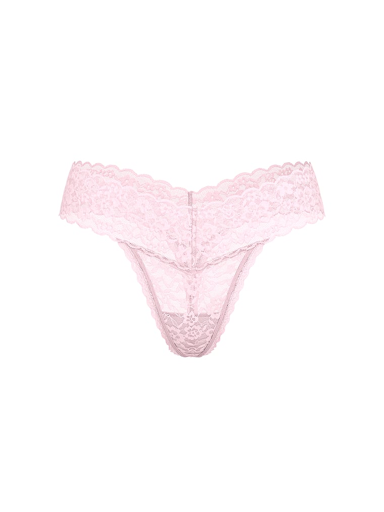 Blossom Lace Thong Panty image number null
