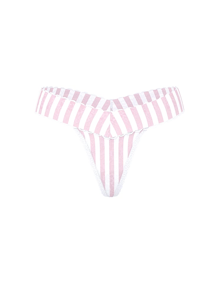 Lace Thong Panty image number null