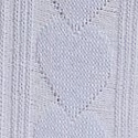 Logo Heart Pointelle Thong Panty, Soft Iris, swatch