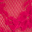 Lace Thong Panty, Vibrant Fuchsia, swatch