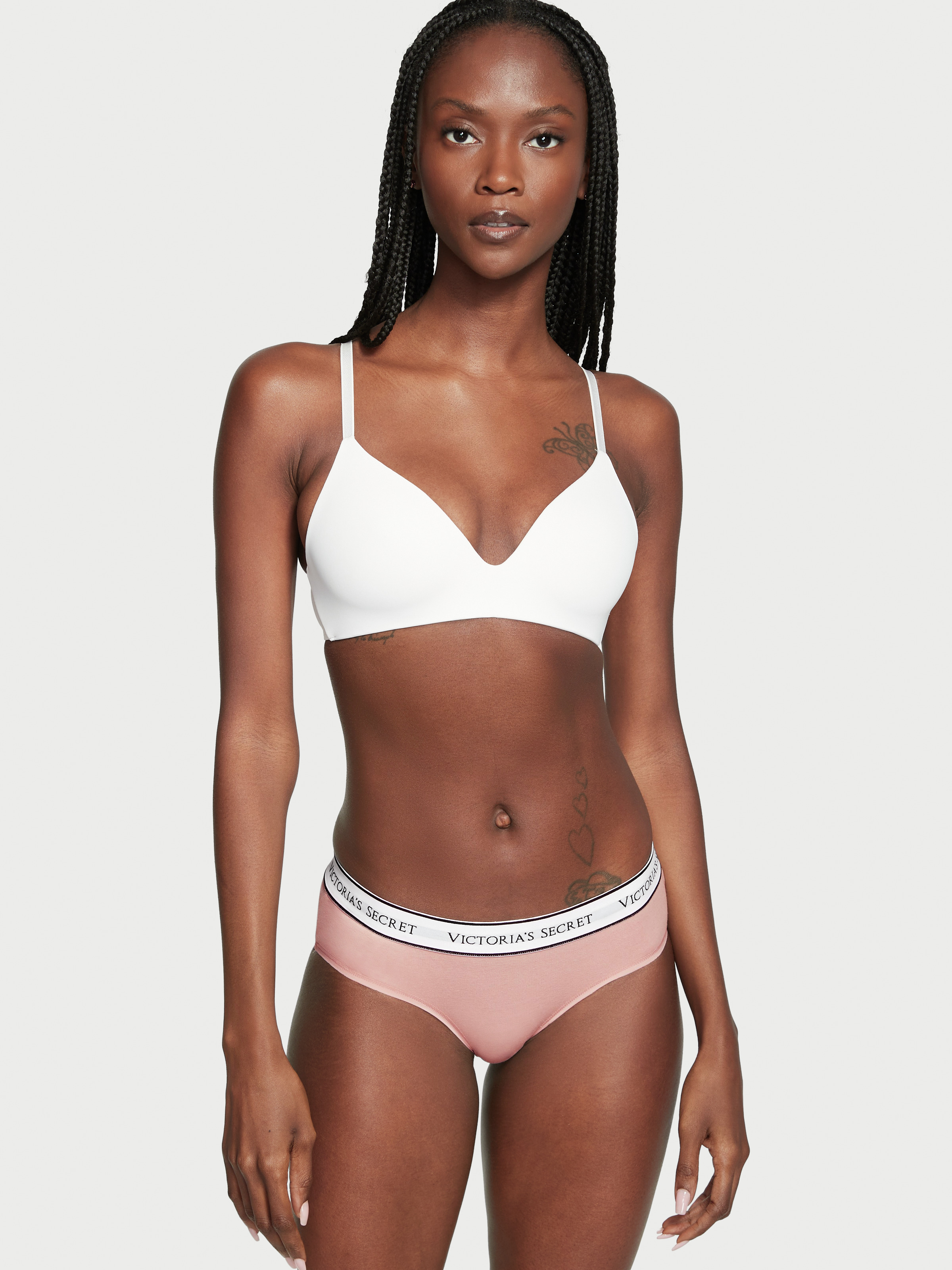Logo Cotton Hiphugger Panty