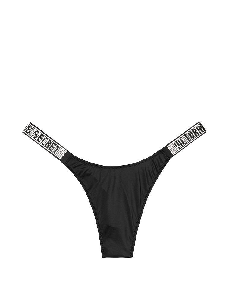 Bombshell Shine Strap Thong Panty Black 7536 is not available Victoria s Secret Malaysia