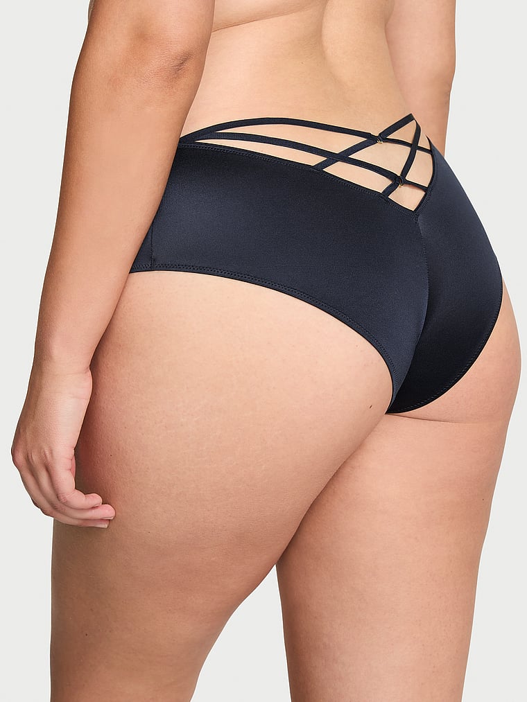 Strappy-Back High-Leg Cheeky Panty image number null