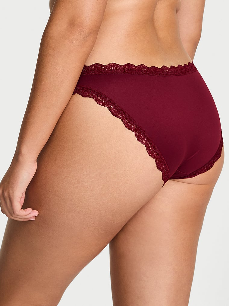 Lace-Trim Bikini Panty image number null