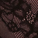 Rose Lace Overlay Thong Panty, Dusk Rose, swatch