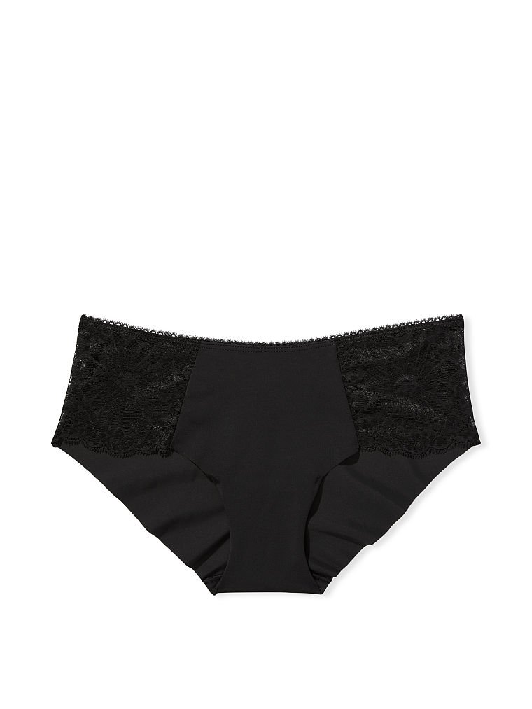 No-Show Floral Lace Hiphugger Panty image number null