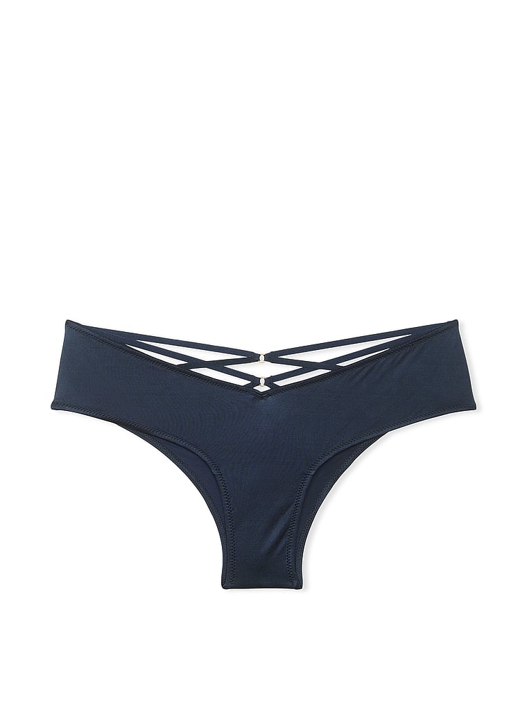 Strappy-Back High-Leg Cheeky Panty image number null