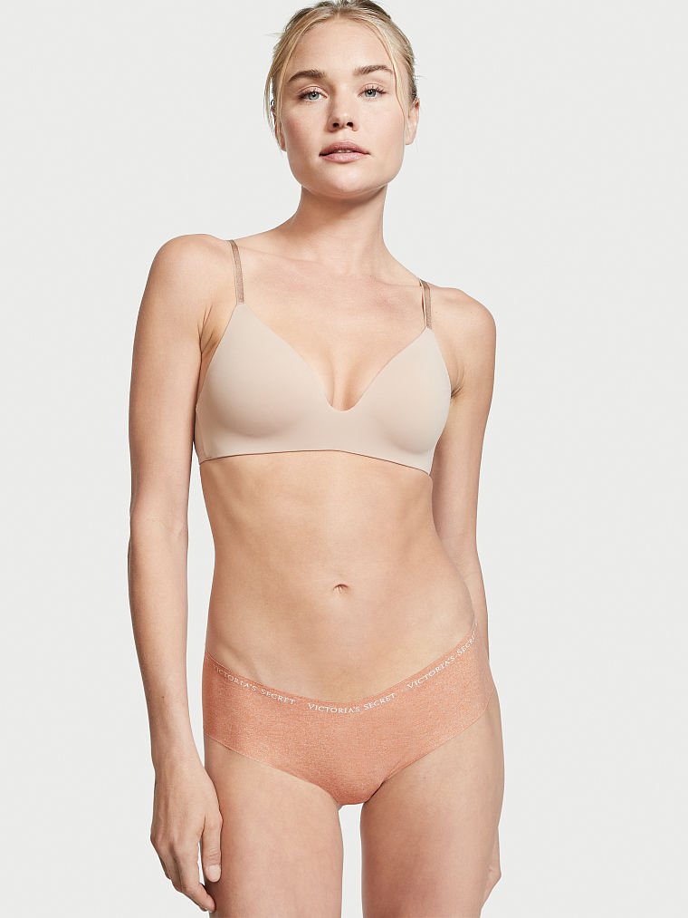 No-Show Floral Lace Hiphugger Panty image number null