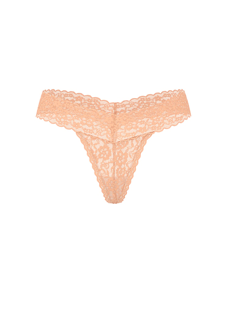 Lace Thong Panty image number null