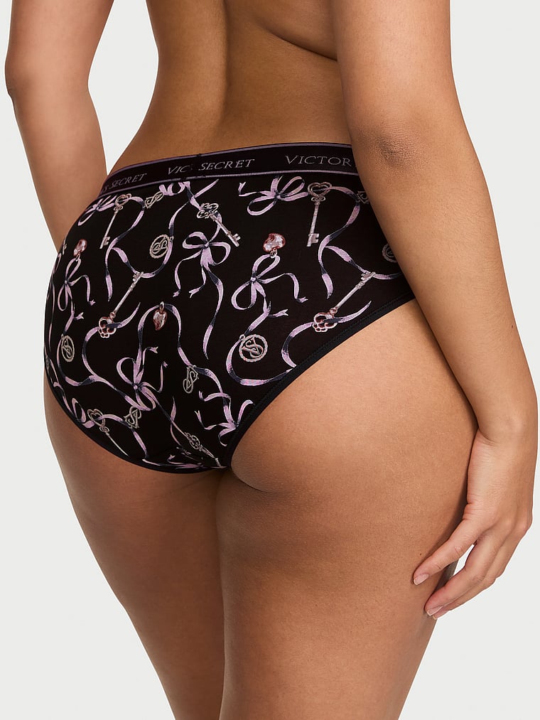 Logo Cotton Hiphugger Panty image number null