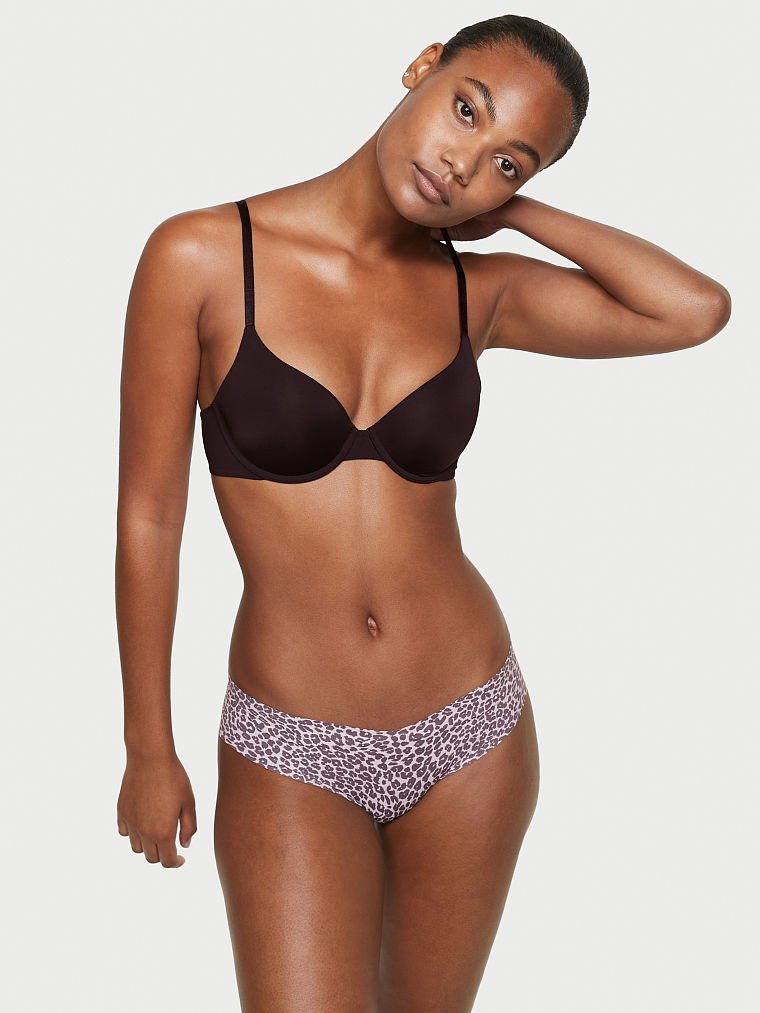 No-Show Floral Lace Hiphugger Panty image number null