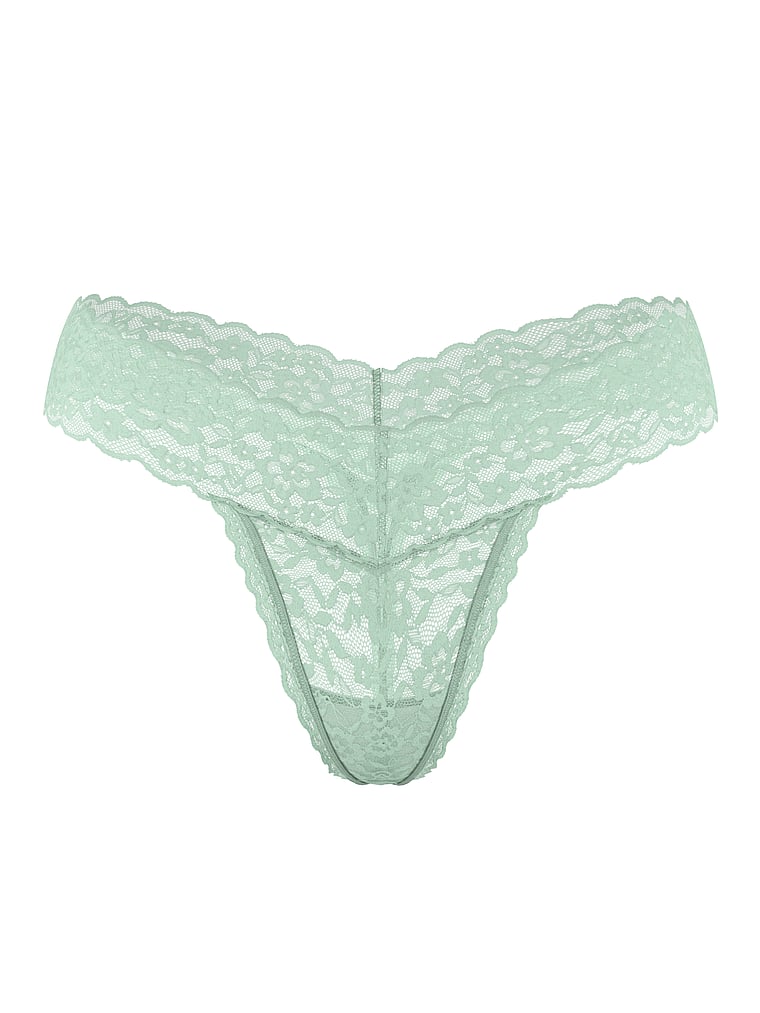 Lace Thong Panty image number null