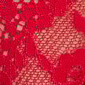 Lace Bikini Panty, Bright Vermillion, swatch