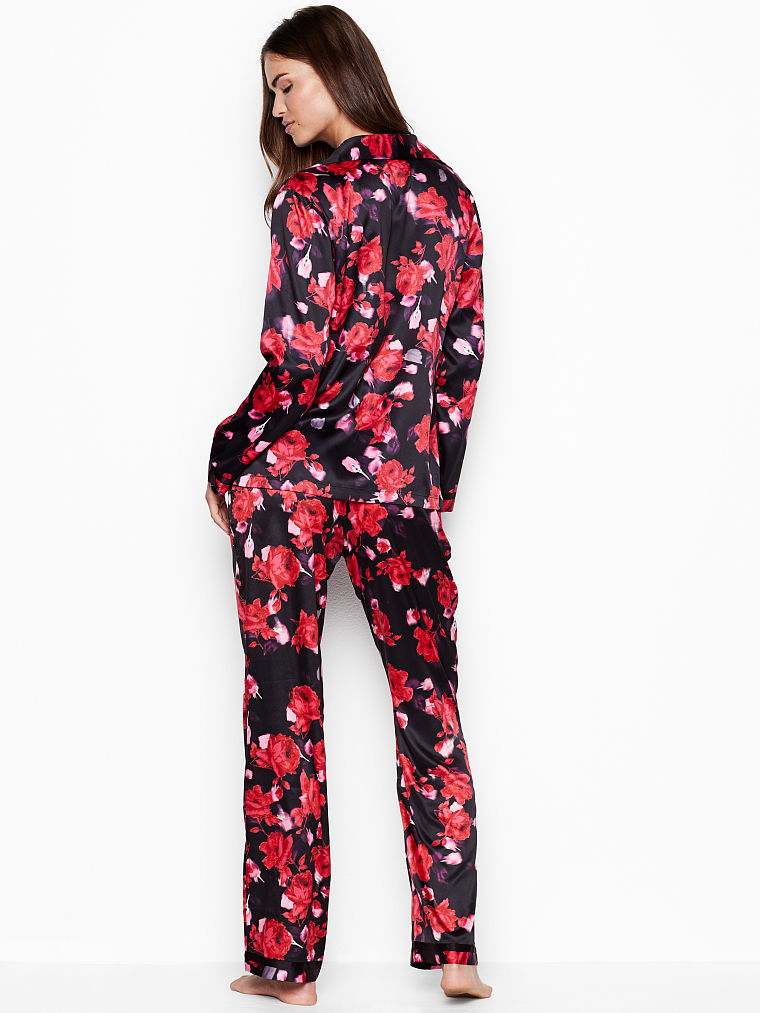 The Satin PJ Set image number null