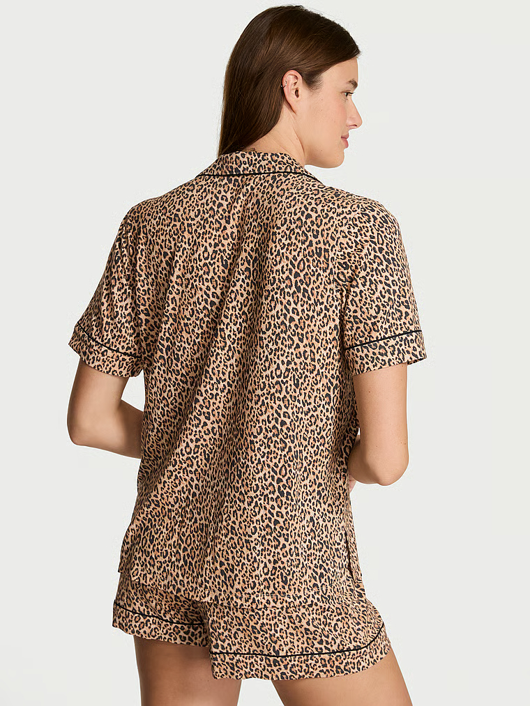 Modal Soft Short Pajama Set image number null