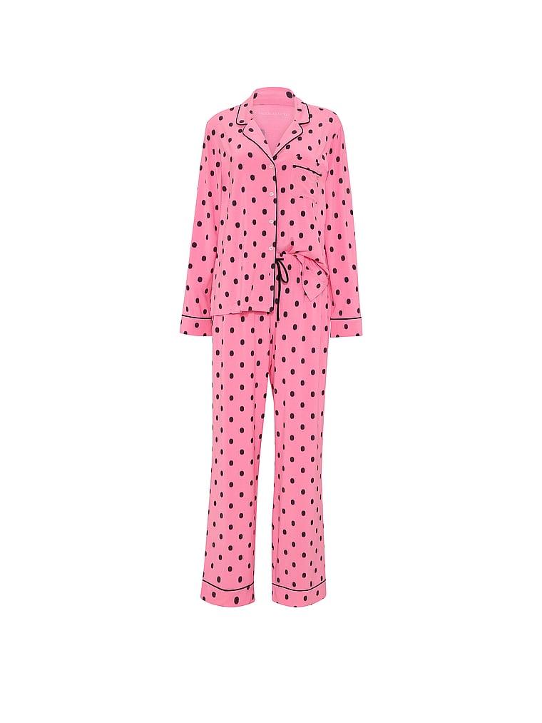 Modal Soft Long Pajama Set image number null