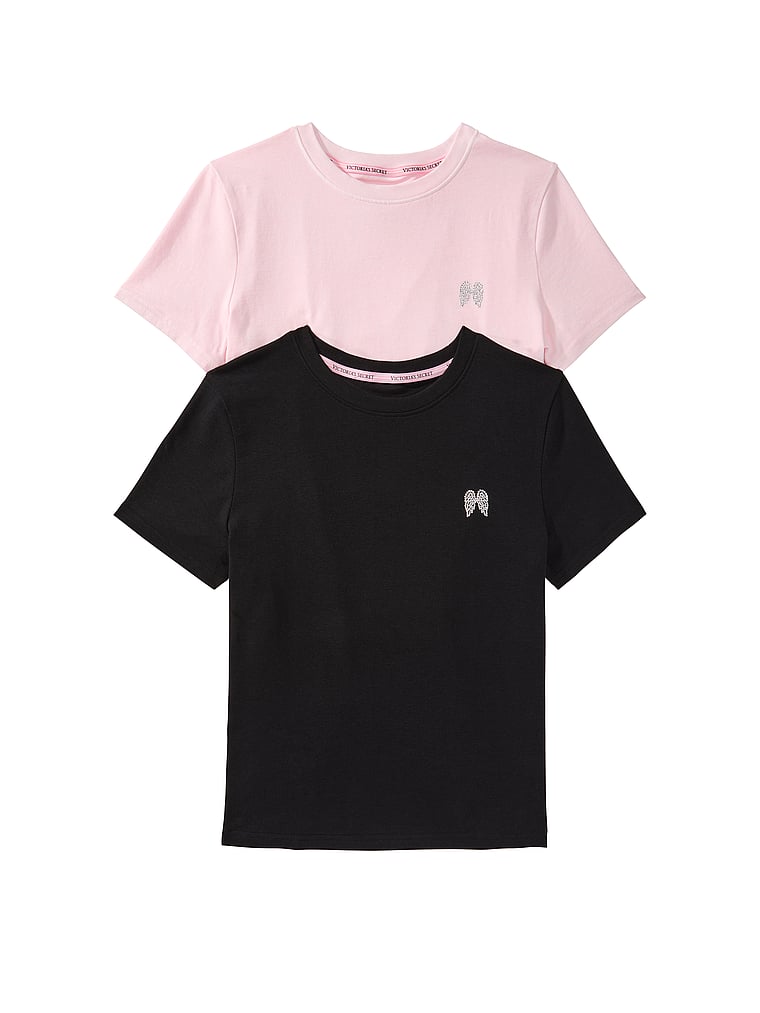 2-Pack Stretch Cotton Perfect Tees image number null