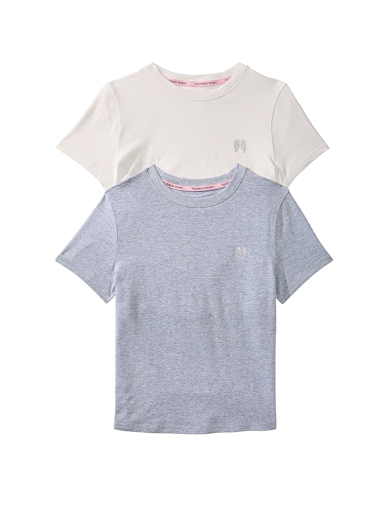 2-Pack Stretch Cotton Perfect Tees image number null