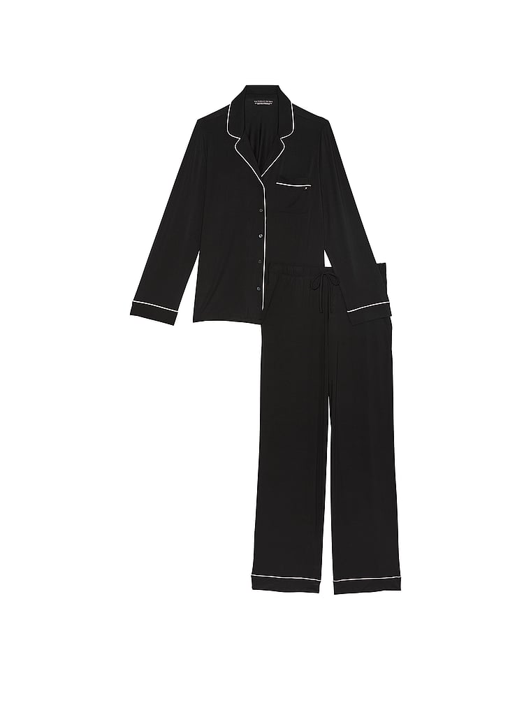 Modal Soft Long Pajama Set image number null