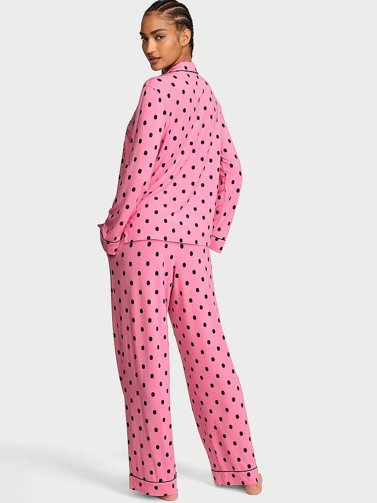 Modal Soft Long Pajama Set image number null