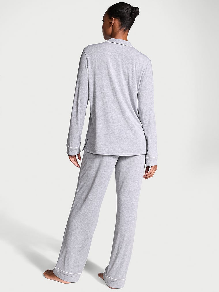 SoSoft&trade; Modal Long Pajama Set image number null