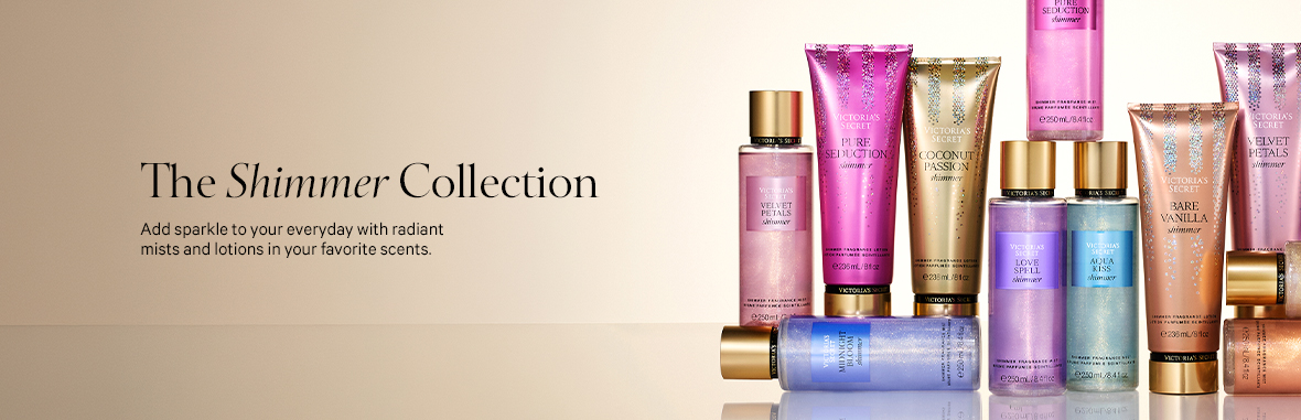 New: The Shimmer Collection PLP banner
