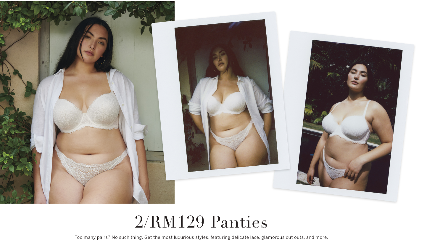 All Panties PLP banner