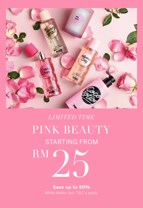 Pink Beauty HPP PLP banner