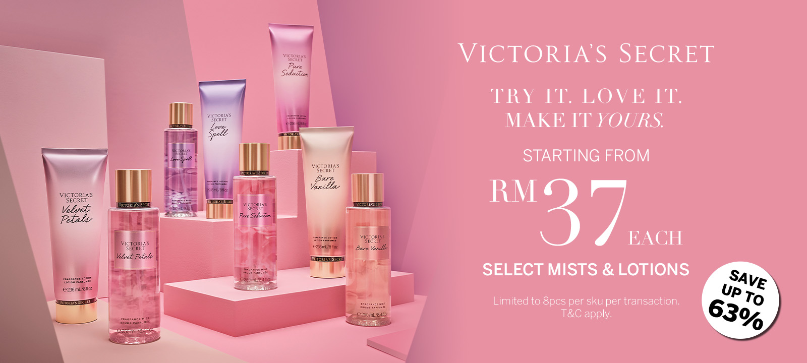Try it Love it Offer PLP banner
